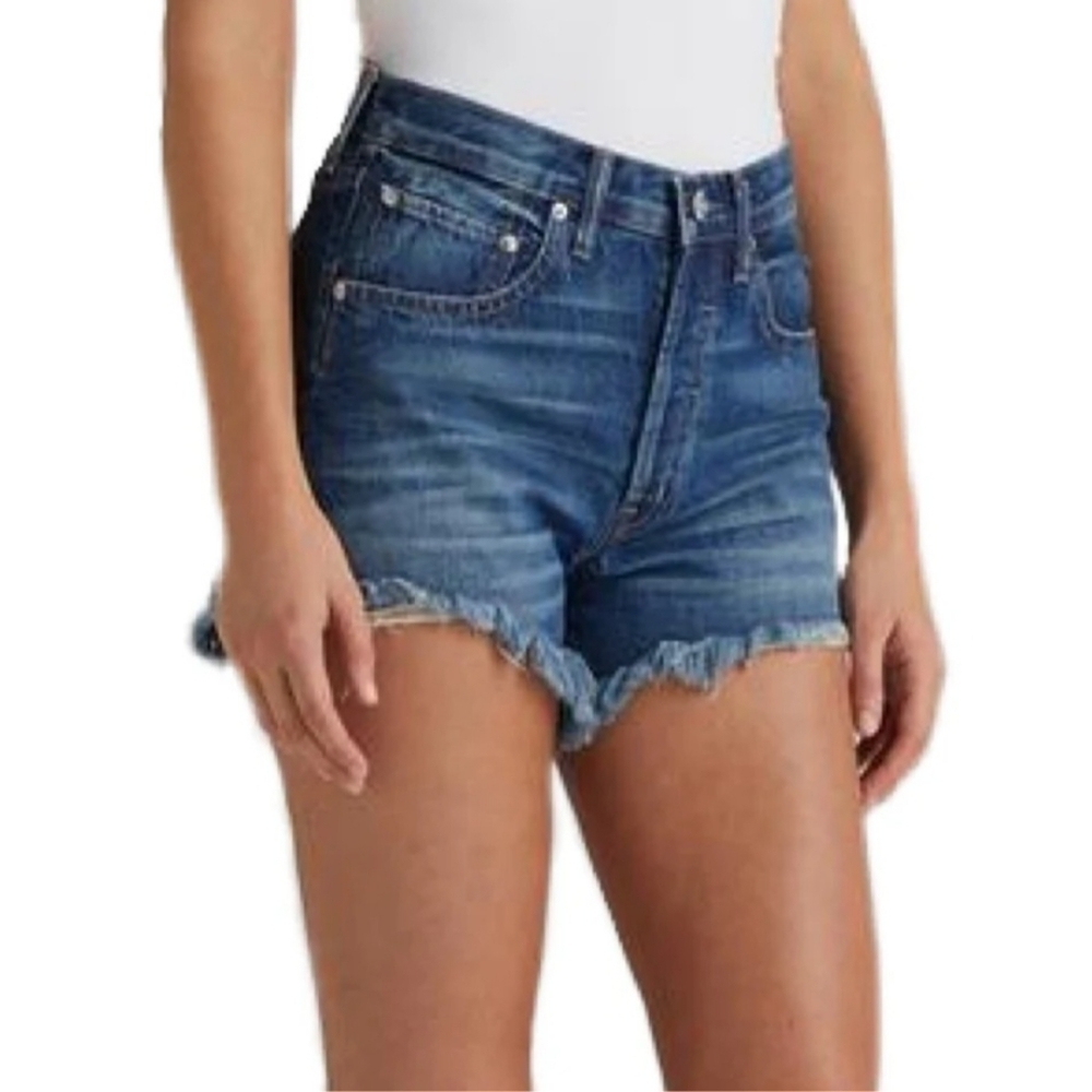 NWT EDWIN CAI 4 INCH DENIM SHORTS SOLD AT ANTHROPOLOGIE & FREE PEOPLE, SIZE 33